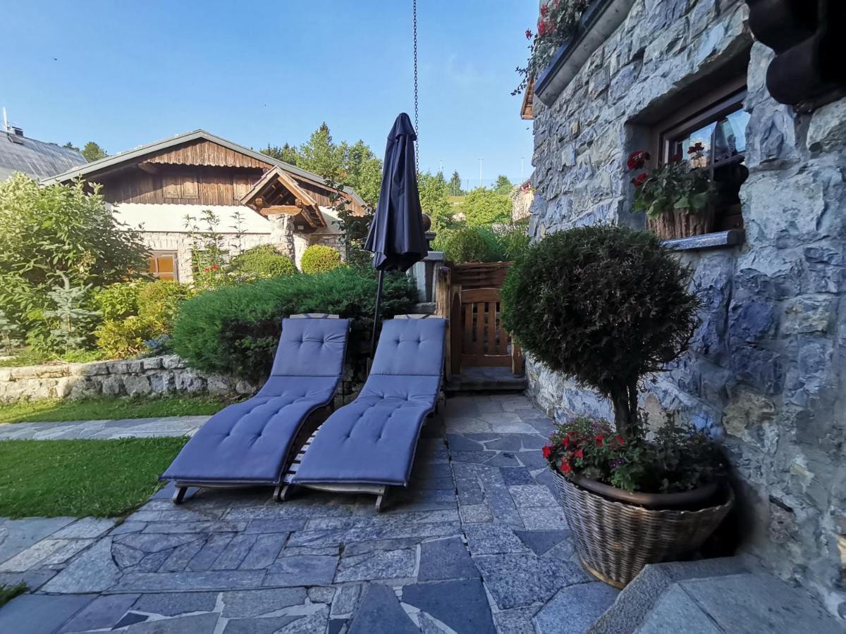 Apartma Alpski Vrt Vojsko Exteriör bild